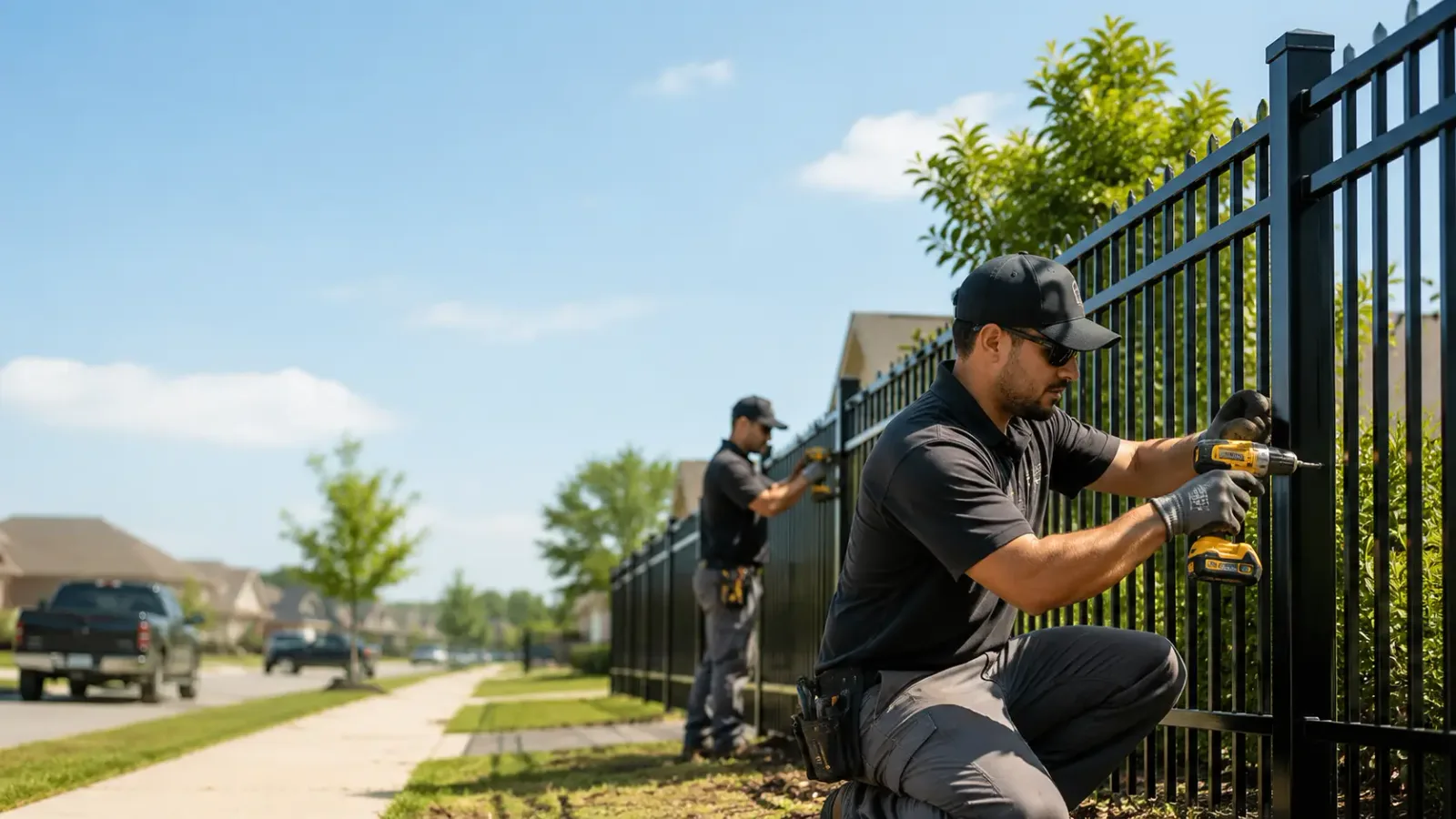 Metal Fence Installation in Talco, TX